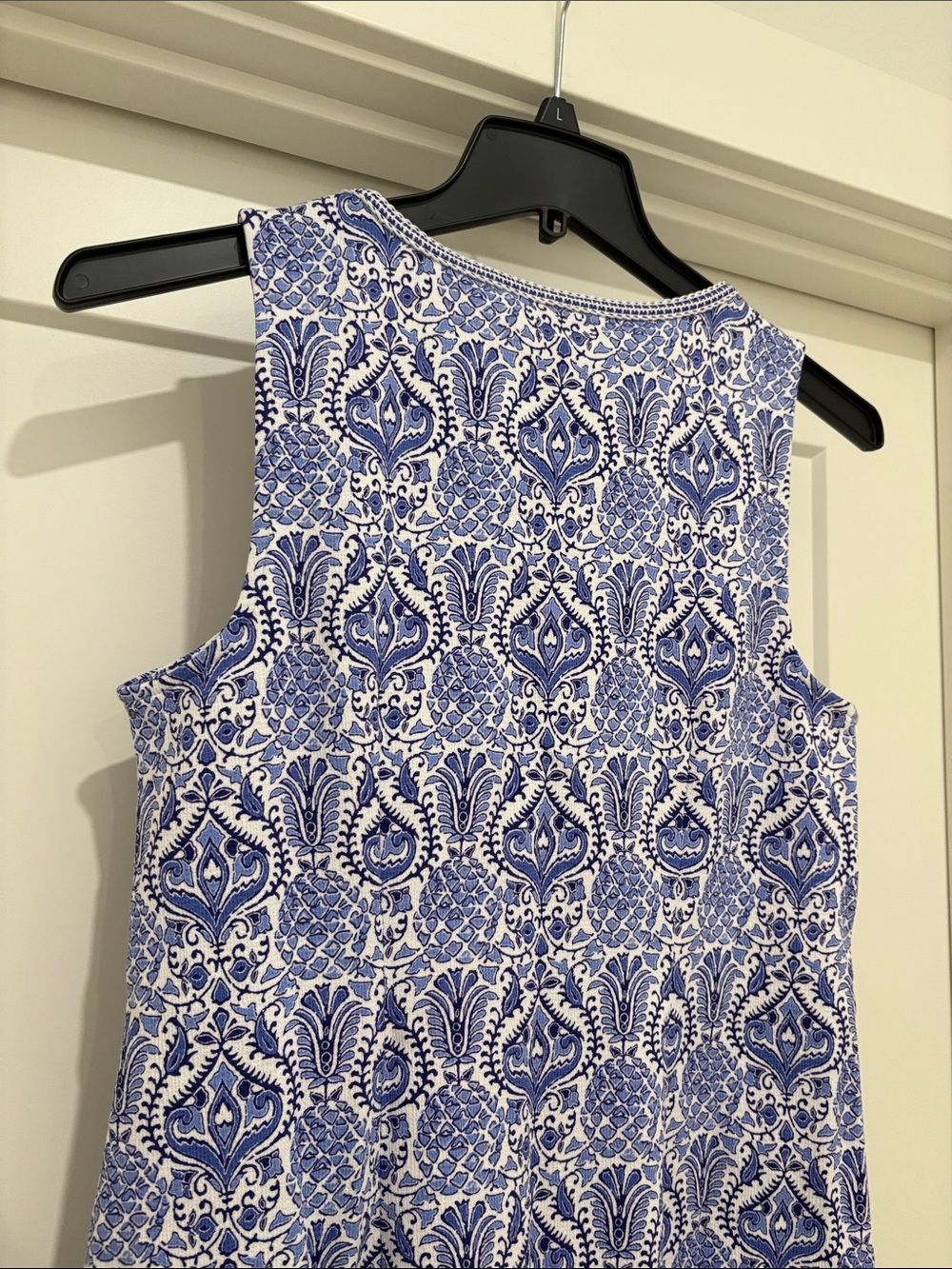 NWT [Tommy Bahama] Darcy Noble Pineapple Sleeveless Front Pockets Dress Womens M - Picture 10 of 13